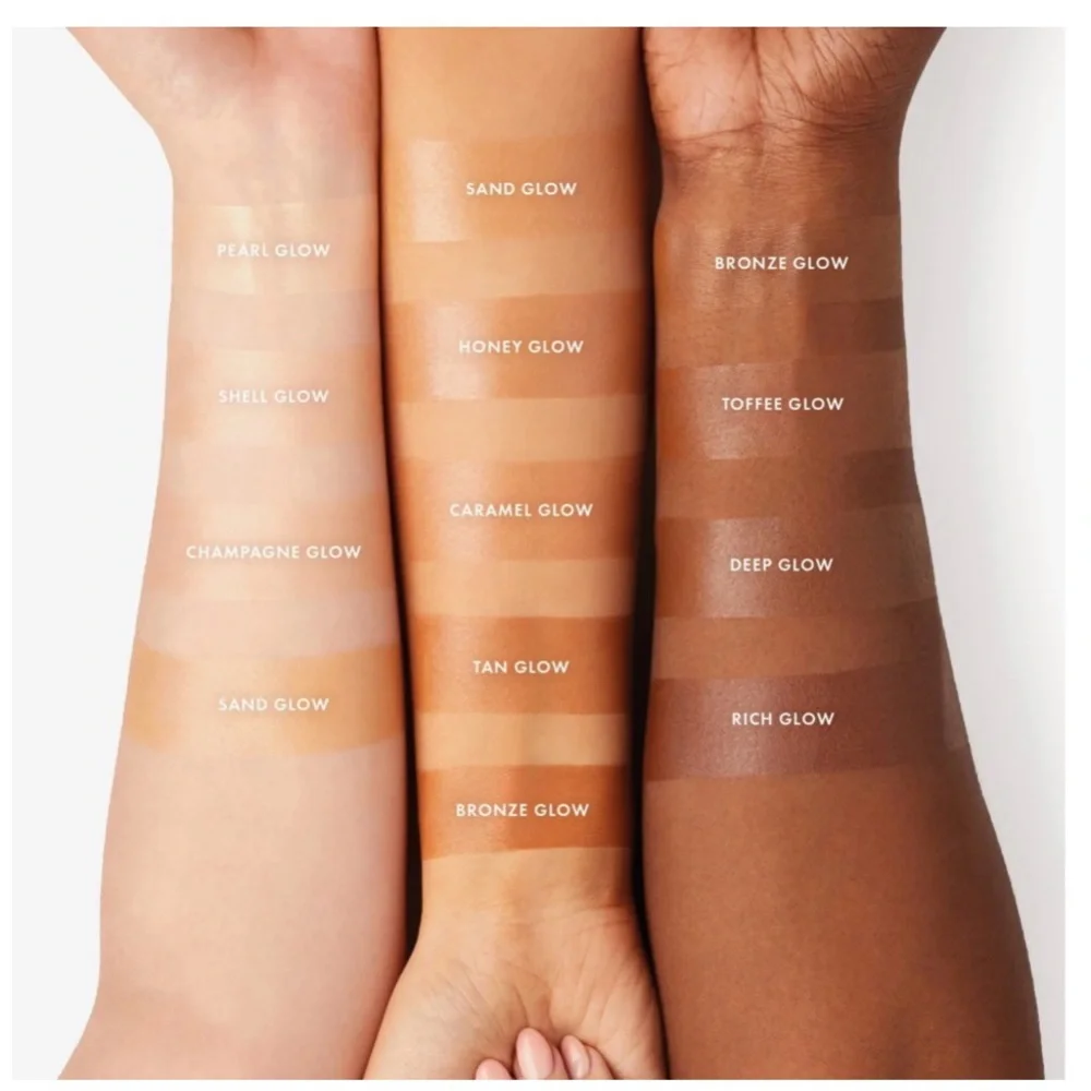 Iconic London Radiance Booster Dewy Tinted Moisturizer shade TAN GLOW NIB